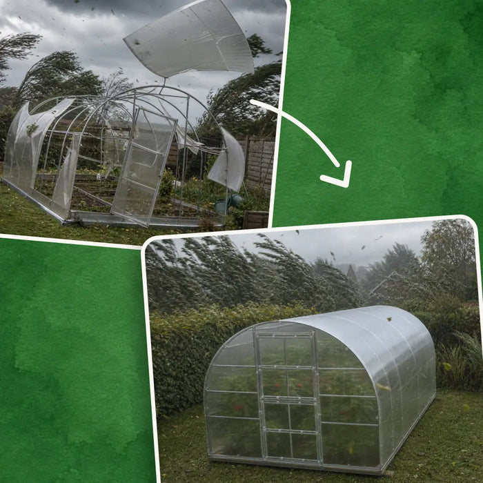 Serre de jardin polycarbonate ou en verre : laquelle choisir ?