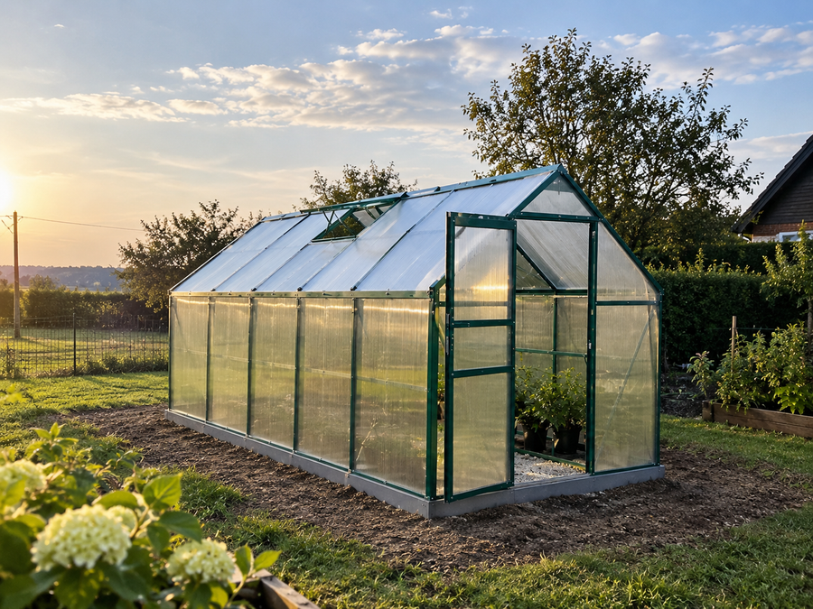 Serre de jardin en polycarbonate