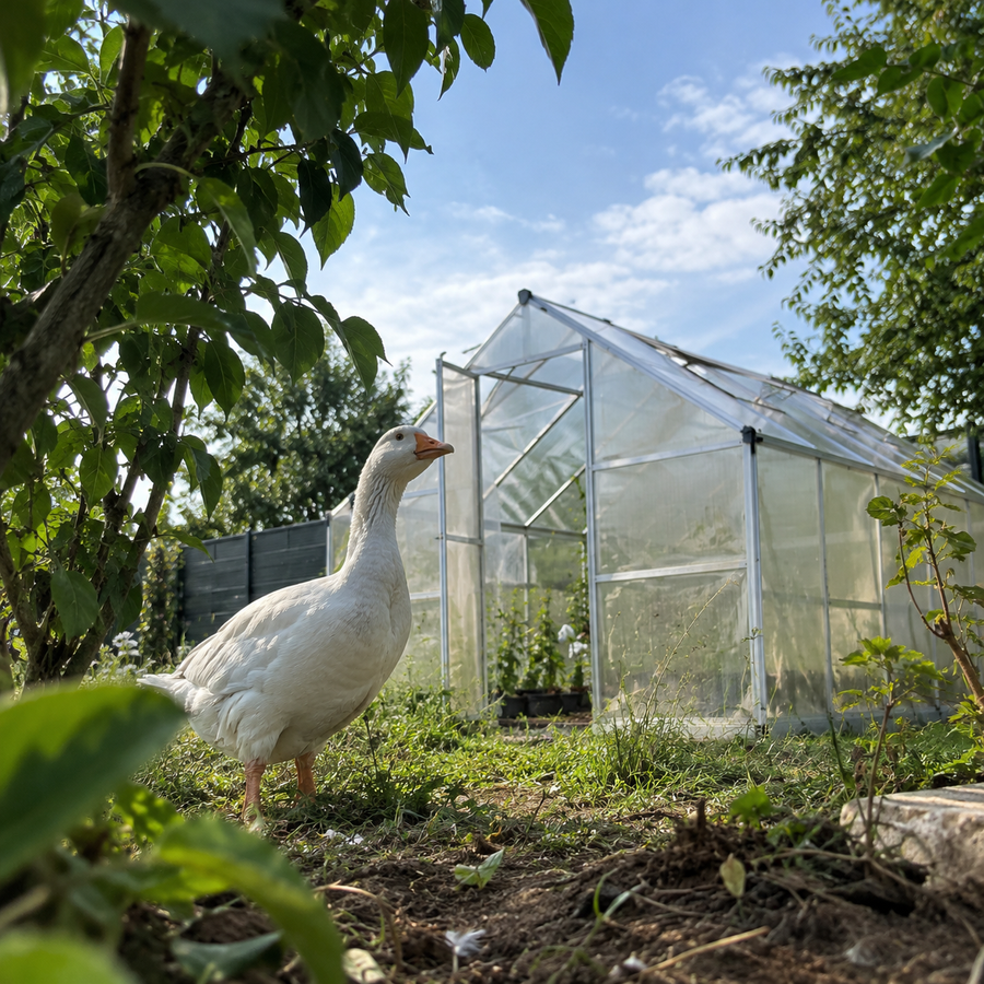 Serre de jardin en polycarbonate